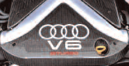 2000 Audi A4 Carbon Fiber Engine Cover