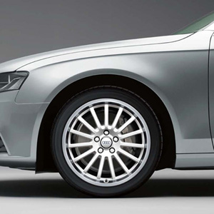 2013 Audi A4 18 inch 15-Spoke White Wheel 8K0-071-498-C-Y9C