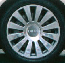 2007 Audi A8 19 inch - 12 Spoke Alloy Wheel 4E0-601-025-N-QPW