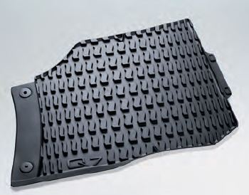 2010 Audi Q7 Premium All-Weather Rubber Mats 4L1-061-501-528