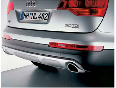 2013 Audi q7 off road package - rear valance with aps 4L0-071-055-B