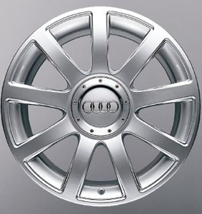 2004 Audi allroad 18 inch 9 Spoke Alloy Wheel 8D0-601-025-T-1H7