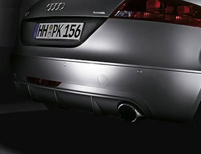 2010 Audi TT Rear Diffuser w/ Dual Tail Pipes