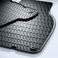 2006 Audi A3 European-Style Rubber Mats - Front Set