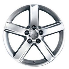 2013 Audi Q5 17 inch 5-Spoke Winter Wheel 8R0-071-497-A-8Z8