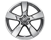 2010 Audi A4 19 inch Polished Hollow Spoke Wheel 8K0-071-499-G-Z33