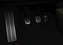 2011 Audi s5 sport pedal cap set with footrest 8K1-064-205