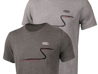 All Audi Personal Accessories quattro S Curve T-Shirt