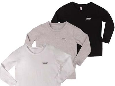 All Audi Personal Accessories 4 Rings Long Sleeve T-Shirt - Toddler