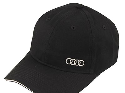 All Audi Personal Accessories Sandwich Bill Cap - Black ACM-410-0BL-K