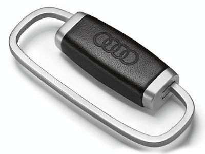 All Audi Personal Accessories Snap Hook Leather Key Ring ACM-898-5