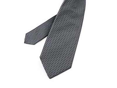 All Audi Personal Accessories Silk Woven Tie - Grey ACM-A79-8GR-Y