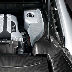 2009 Audi R8 Carbon fiber engine cover - Right 420-863-082-E