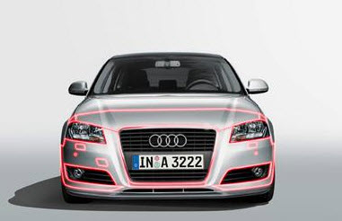 2012 Audi A6 ClearBra 4G0-071-316-C