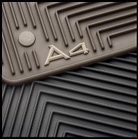 2000 Audi A4 All-Weather Rubber Mats ZAW-179-001-A-BLK