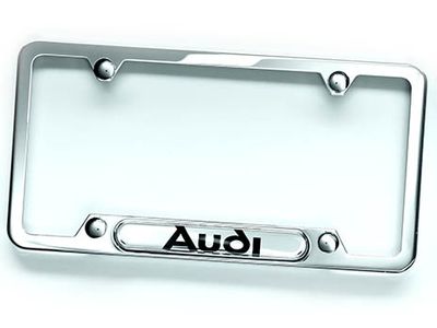 all Audi personal accessories license plate frame - polish ZAW-355-016