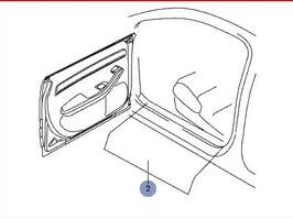 2014 Audi Q7 Paint Protective Film - Side Skirts 4L0-064-180