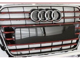 2014 Audi A4 Grille Inserts - Red 8K0-071-360-B-Z3M