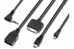 2017 Audi A4 Micro USB Angled, Flexible USB Plug 8S0-051-435-B