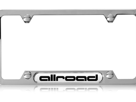 2014 Audi allroad License Plate Frame - allroad ZAW-071-801-E