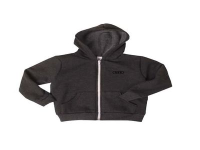All Audi Personal Accessories Full Zip Hood - Infant - Gray