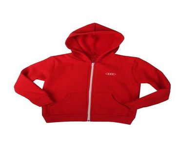 All Audi Personal Accessories Full Zip Hood - Infant - White