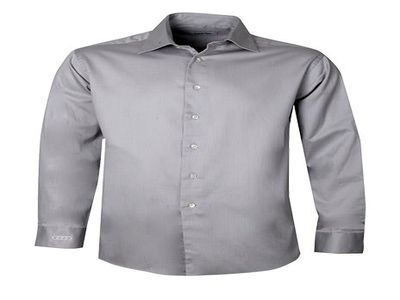 All Audi Personal Accessories Calvin Klein Stretch Woven Shirt - Silver