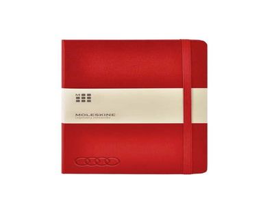 All Audi Personal Accessories Moleskine Hard Cover Ruled Lar ACM-979-4