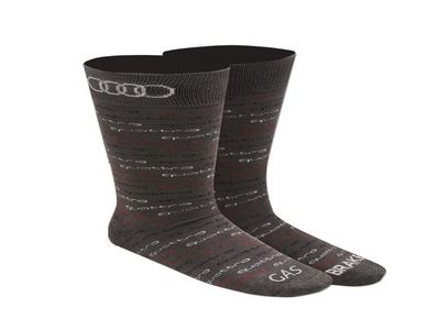 All Audi Personal Accessories quattro Dress Socks ACM-A80-2